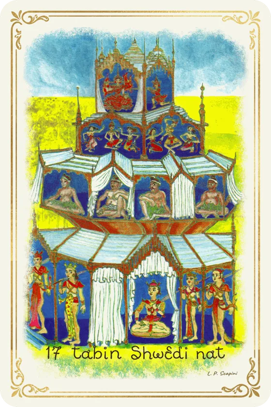 Tabin Shwedi Nat, card 17